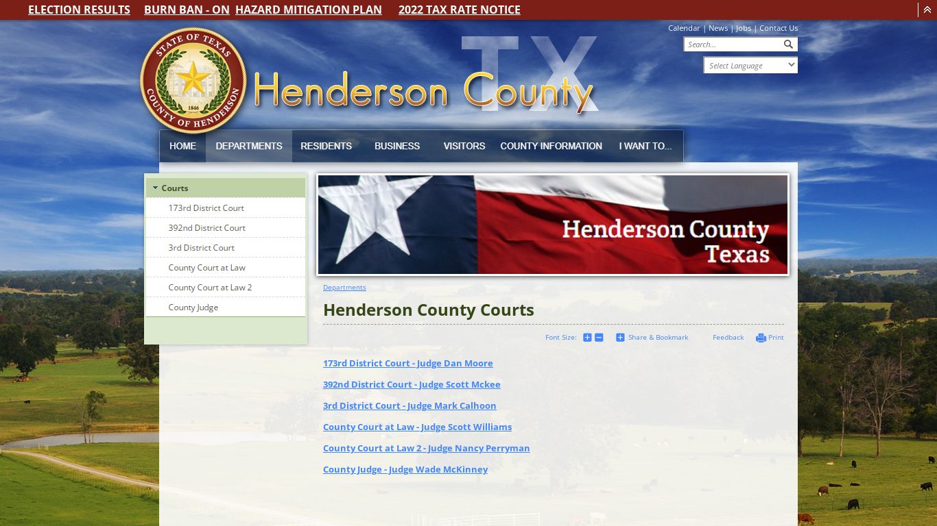 Henderson County Courts | Henderson County